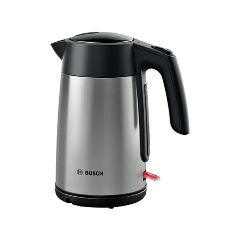 Fierbător electric de apă Bosch TWK7L460, 1.7 L, 2400 W, argintiu