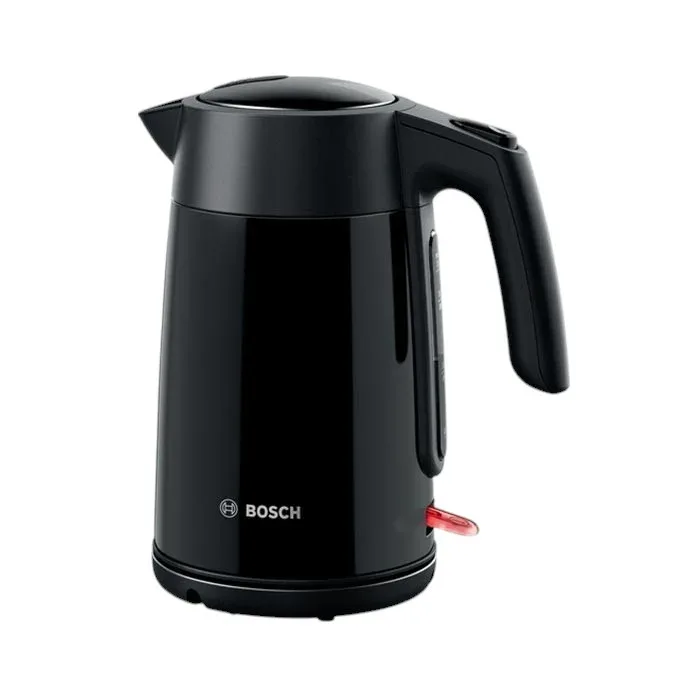 Fierbător electric pentru apă Bosch TWK7L463, 1,7 L, 2400 W, negru