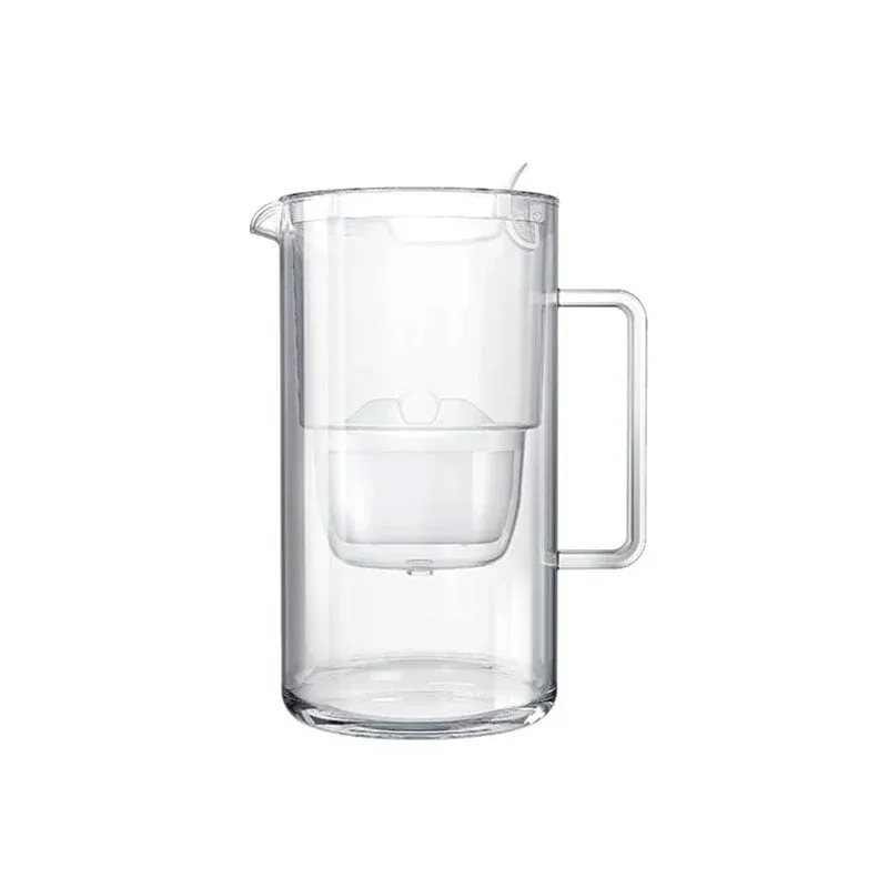 Carafă filtrantă Aquaphor Glass, sticlă, 2,5 L, albă