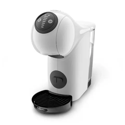 Aparat de cafea Krups KP243110 Genio S EU, 1500 W, presiunea pompei 15 bar, alb