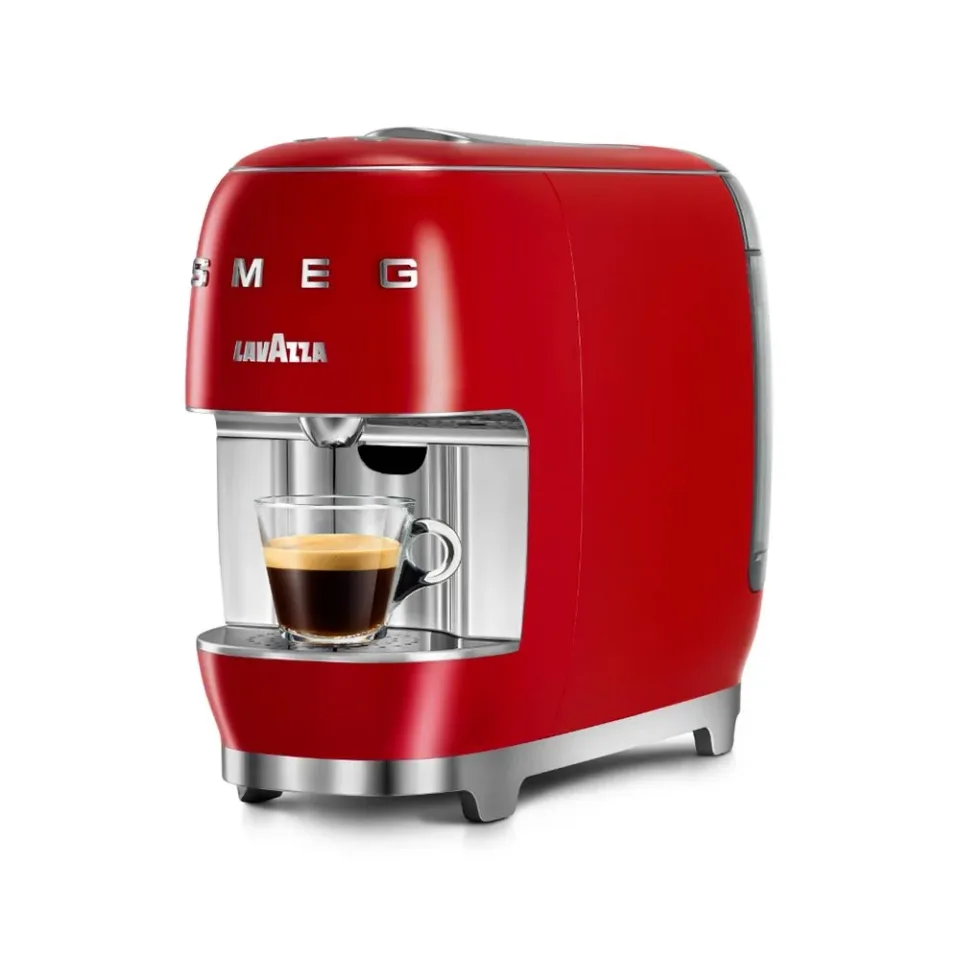 Espressor Lavazza A Modo Mio SMEG, 1250 W, roșu