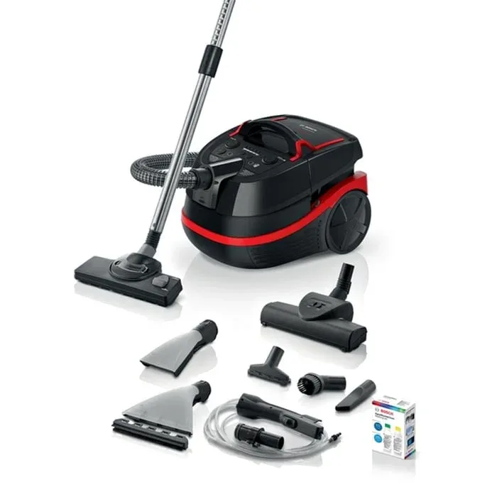 Aspirator Bosch BWD421POW, pentru curățare umedă și uscată, 1400 W
