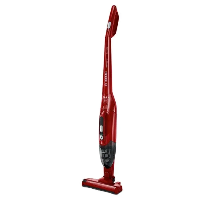 Aspirator Bosch BBHF214R, Seria 2, tip stick, fără fir, roșu