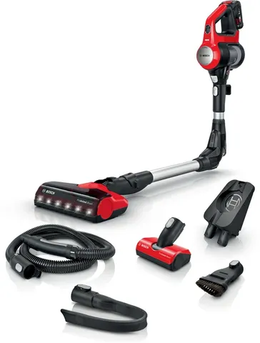 Aspirator Bosch Unlimited 7 ProAnimal BBS711ANM, fără fir, roșu