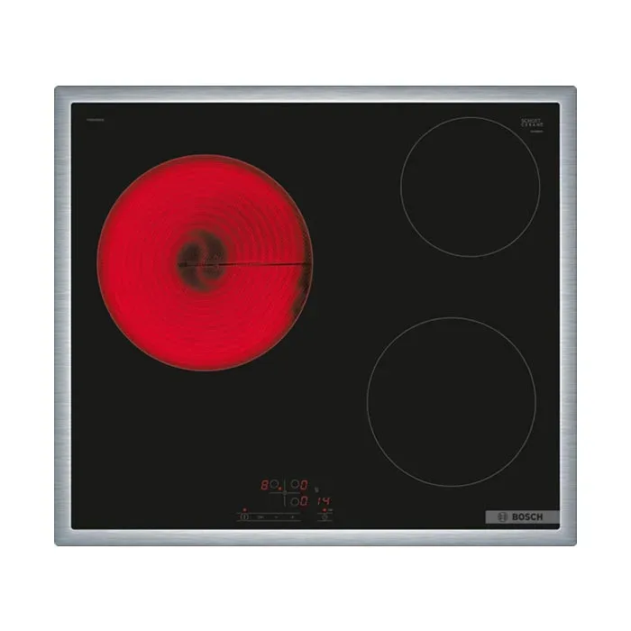 Plite electrice Bosch PKM645BB2E, seria 4, 60 cm