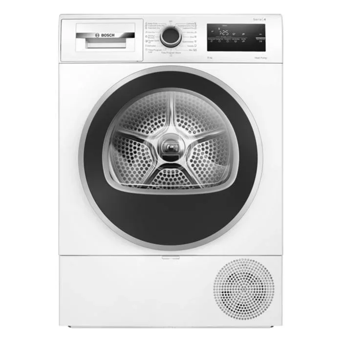 Uscător Bosch WTH8520BBY, seria 4, 8 kg, alb, clasa D