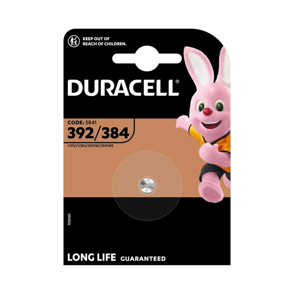 Baterie Duracell SR41W, celulă buton, 1.5 V
