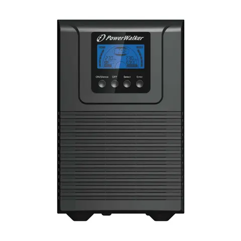Sursă de alimentare neîntreruptibilă UPS, PowerWalker VFI 1000 TG, On-line, 1000VA, 900W, LCD, 2 baterii