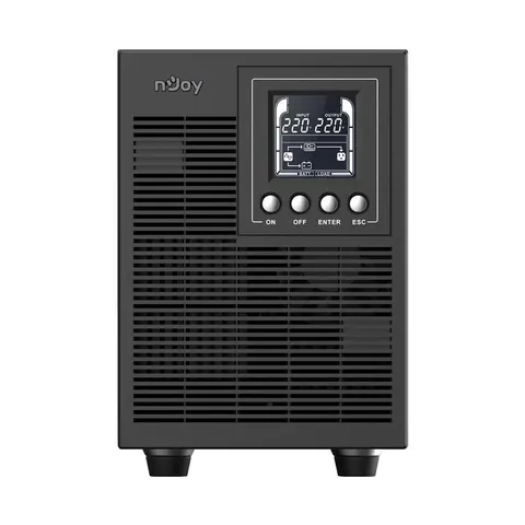 Sursă de alimentare neîntreruptibilă UPS nJoy Echo Pro 2000, On-line, 2000VA, 1600W, 4 ore, LCD