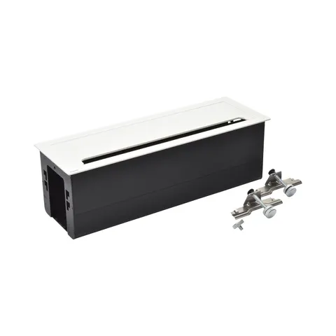 Cutie pentru mobilier Legrand Incara, modul gol, 385 x 130 mm, albă