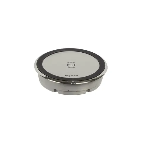 Încărcător wireless Legrand Incara Disq 80, cu receptor QI, 15 W