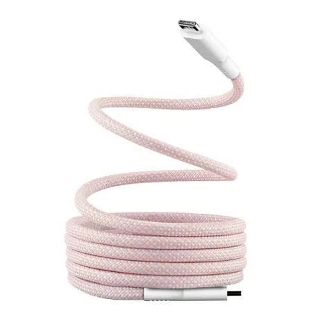 Cablu TNB, USB Type-C la USB Type-C, 1.5 m, roz