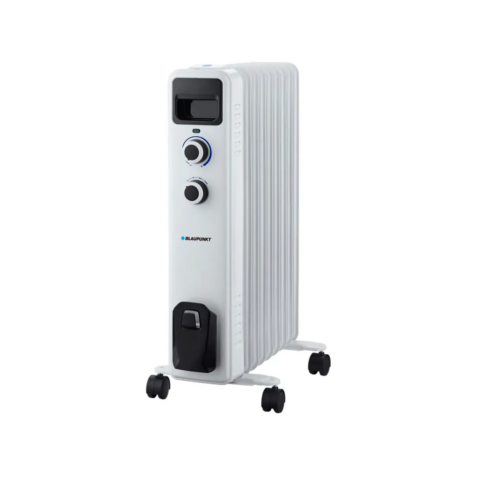 Radiator cu ulei Blaupunkt HOR401, 18 m2, 2000 W, alb