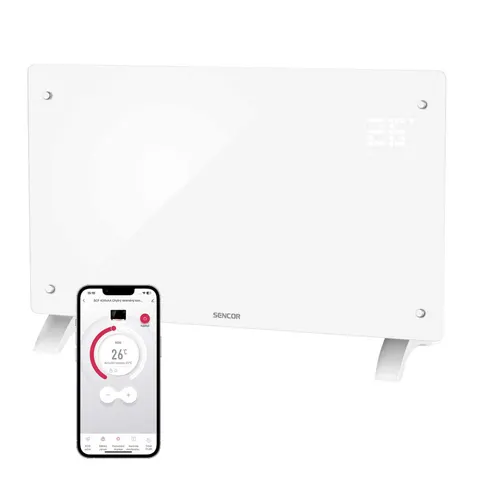 Convector Sencor SCF 4240WH, 3 trepte, 2000 W, alb