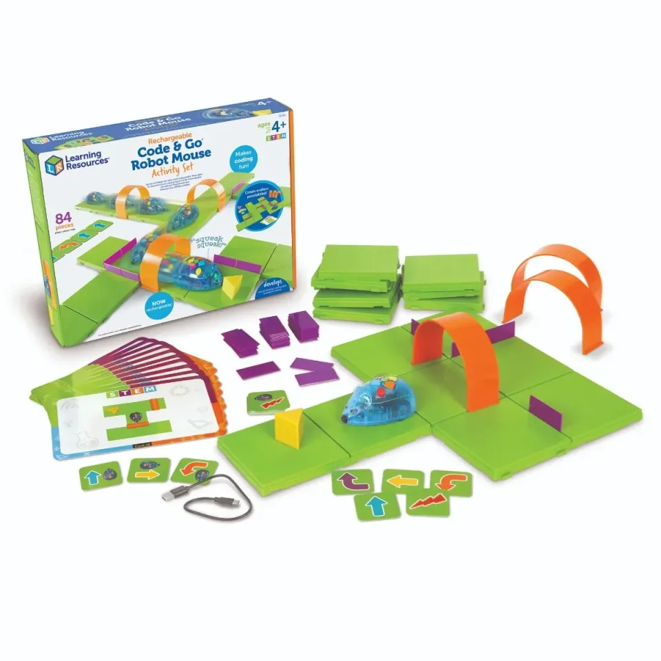 Mouse pentru programare Learning Resources, cu baterii reîncărcabile