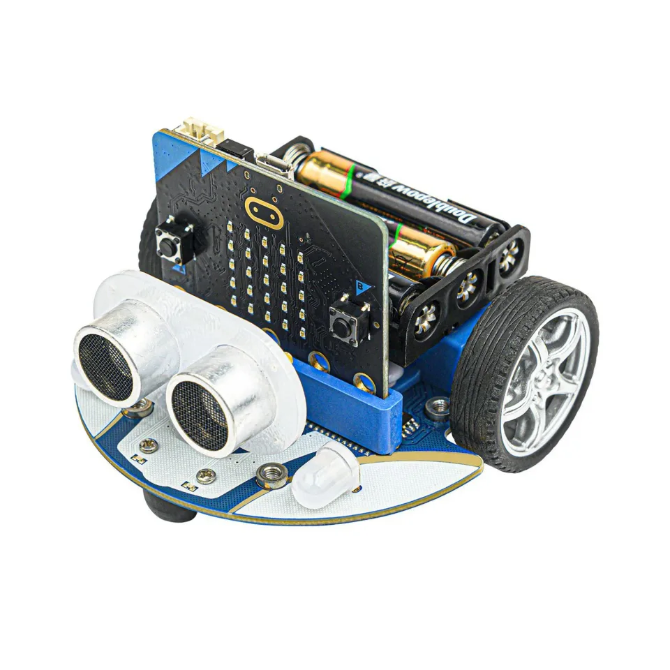 Robot Elecfreaks EF08209, cu placă Micro:Bit, baterii AAA