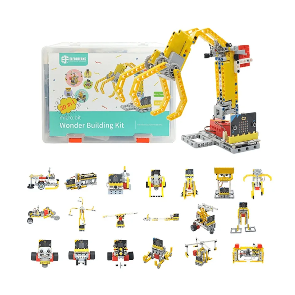 Kit Elecfreaks Wonder EF08239, cu placa Micro:Bit, 32 lecții