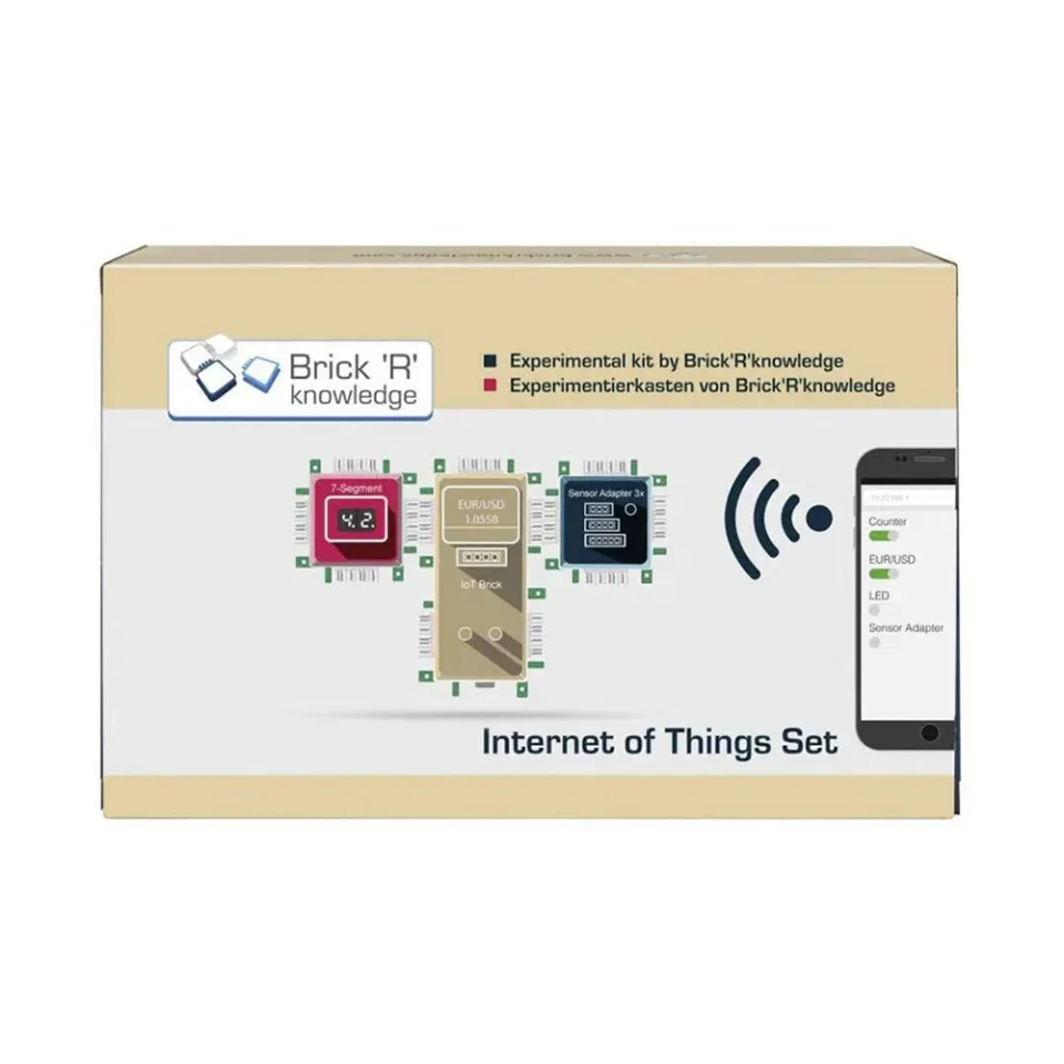Kit de dezvoltare Brick'R'Knowedge IoT, modular