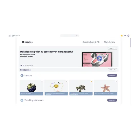 Pachet software Corinth OEM, pentru VR, pentru 1 utilizator, 1 an