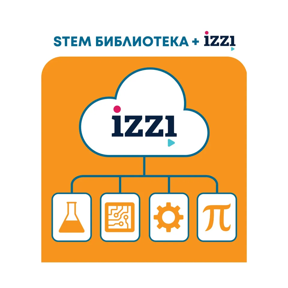 Bibliotecă IZZI, pentru mediu software, cu acces extins, de la clasa 1 la 10, 1 utilizator, cu licență de 3 ani