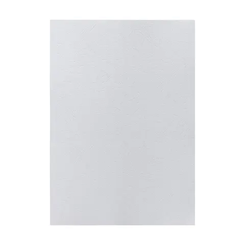 Copertă Top Office pentru îndosariere, carton, A4, design piele, 210 g/m2, alb, 10 bucăți