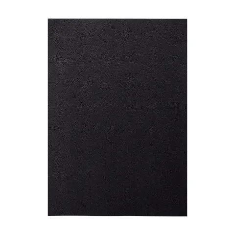 Coperti Top Office pentru legare, carton, A4, textură piele, 210 g/m2, negru, 100 bucăți