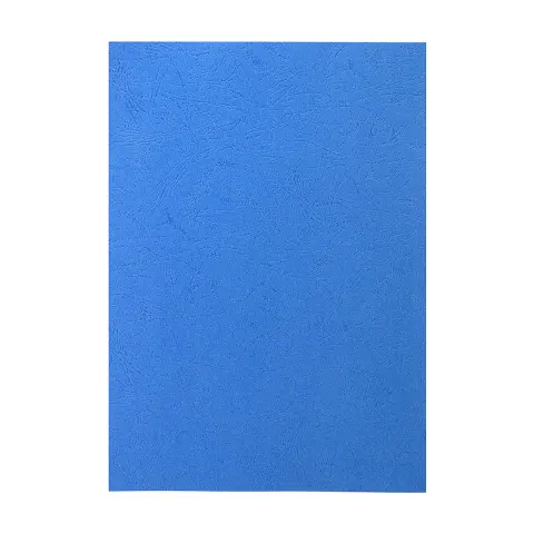 Copertă pentru îndosariere Top Office, carton, A4, design piele, 210 g/m2, albastru, 100 bucăți