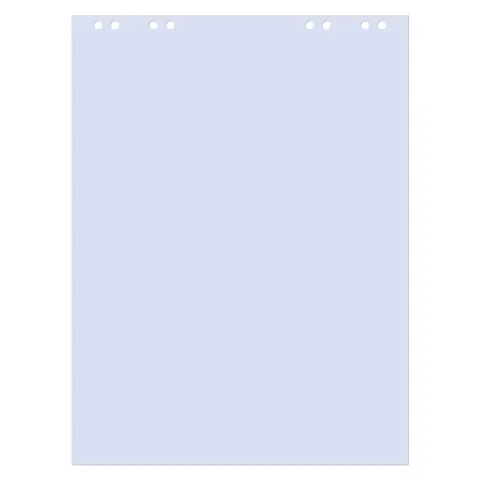Bloc Flipchart Office 1, 83 x 60 cm, 20 coli, coli albe