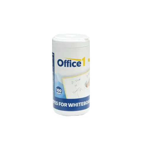 Office 1 Șervețele de curățare pentru tablă albă, 100 buc.
