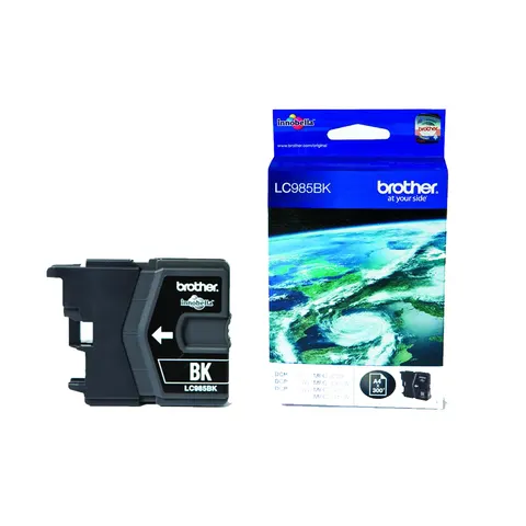 Cartuș original Brother LC985, 300 pagini/5%, Negru