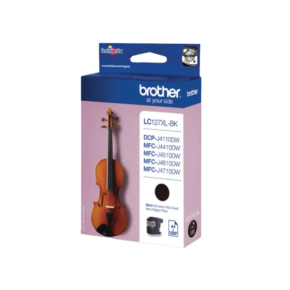 Brother Cartuș LC127XL Negru J4510DW, 1200 pagini/5%