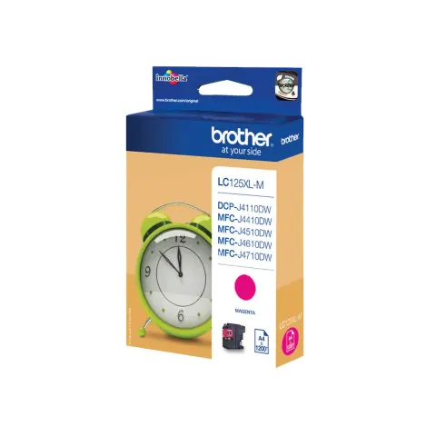 Cartuș Brother LC125XL Magenta J4510DW, 1200 pagini/5%