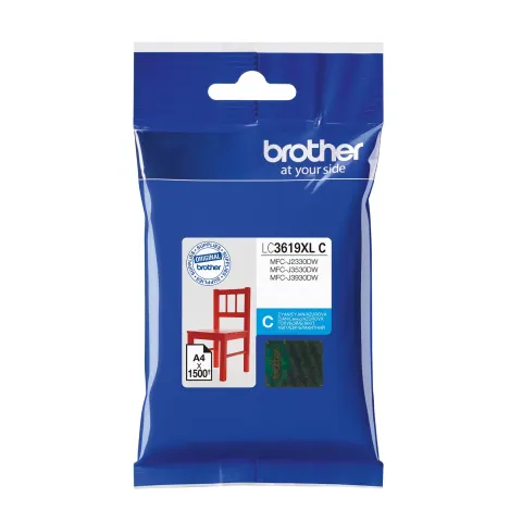 Cartuș Brother LC3619XL Cyan, 1500 pagini/5%