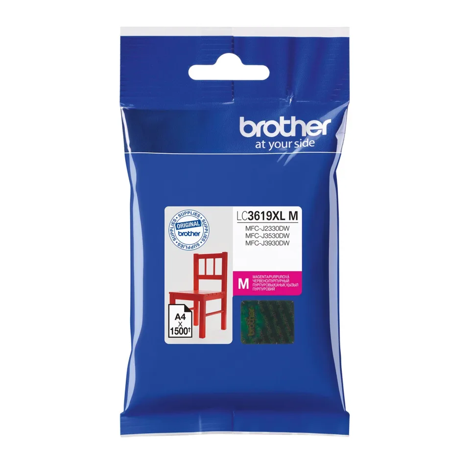 Cartuș Brother LC3619XL Magenta, 1500 pagini/5%