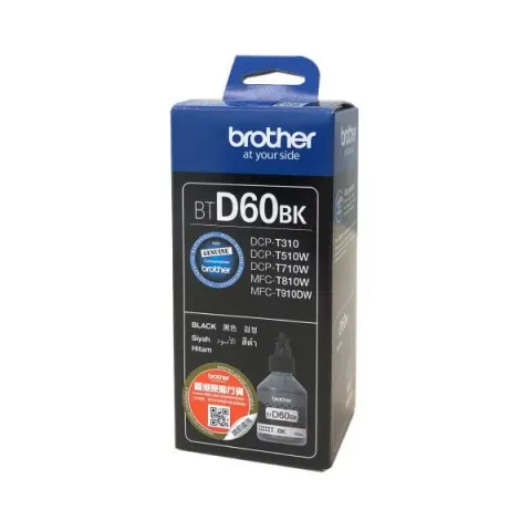 Brother Ink BT-D60, Negru