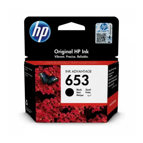 Cartuș HP 3YM75AE, No653, 360 pagini/5%, Negru