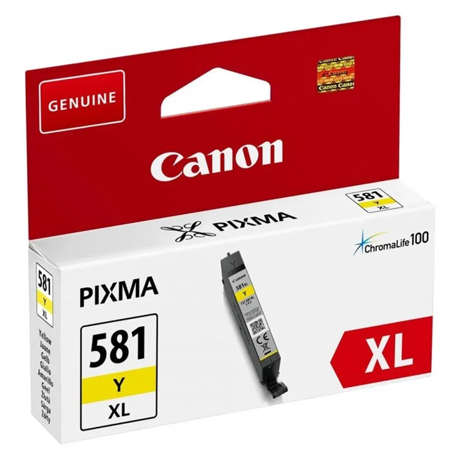 Cartuș Canon CLI-581XL, Galben