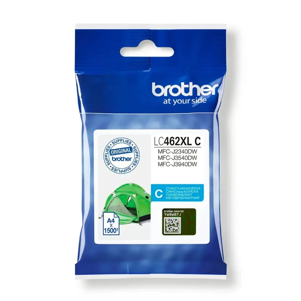 Brother Cartuș LC462XLC, Cyan, 1500 pagini/5%