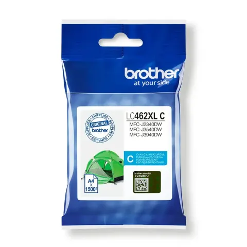 Brother Cartuș LC462XLC, Cyan, 1500 pagini/5%