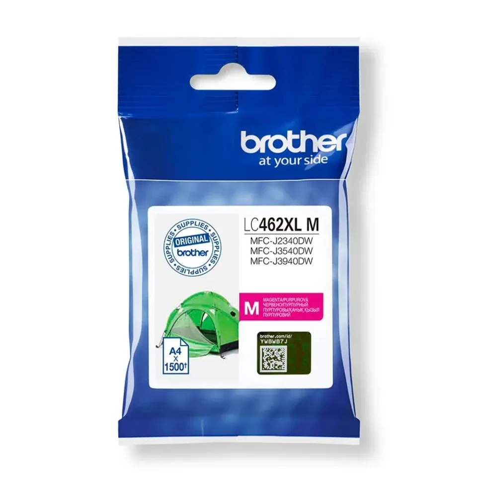 Brother Cartuș LC462XLM, Magenta, 1500 pagini/5%