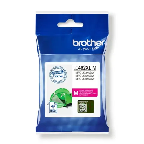 Brother Cartuș LC462XLM, Magenta, 1500 pagini/5%