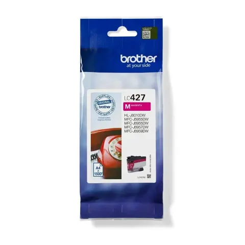 Cartuș Brother LC427M, 1500 pagini/5%, Magenta