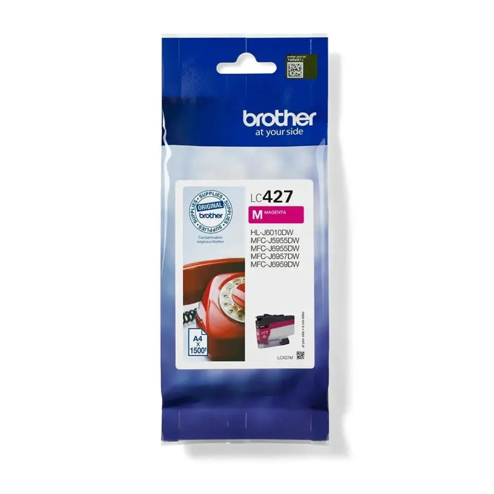 Cartuș Brother LC427M, 1500 pagini/5%, Magenta