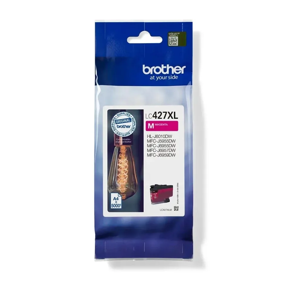 Cartuș Brother LC427XLM, 5000 pagini/5%, Magenta