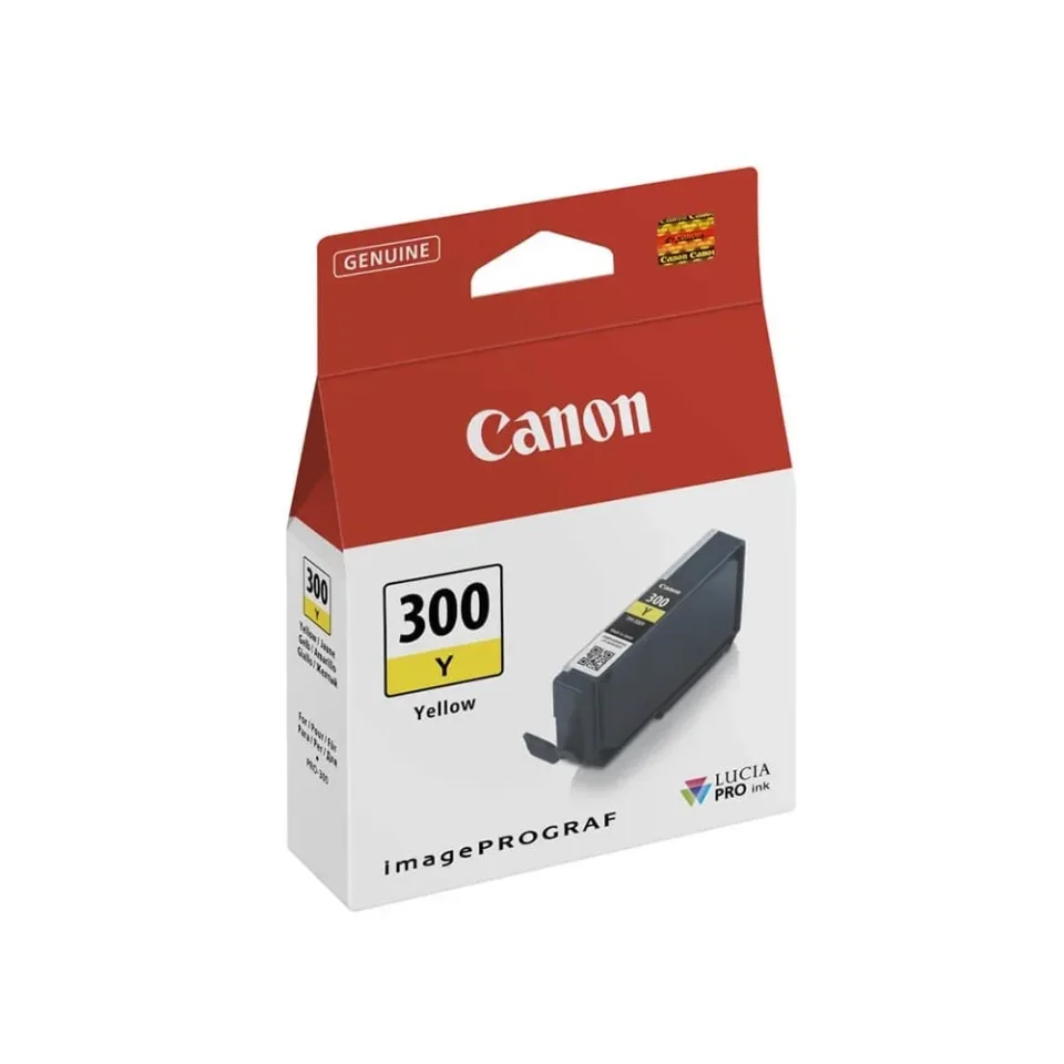 Cartuș Canon PFI-300, 14 ml, Galben