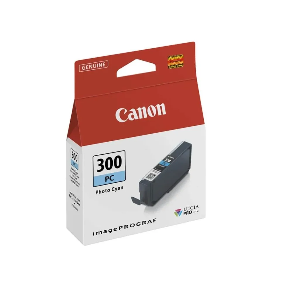 Canon Cartuș PFI-300, 14 ml, Photo Cyan