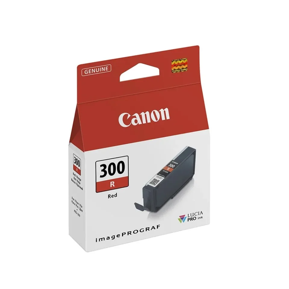 Cartuș Canon PFI-300, 14 ml, Roșu