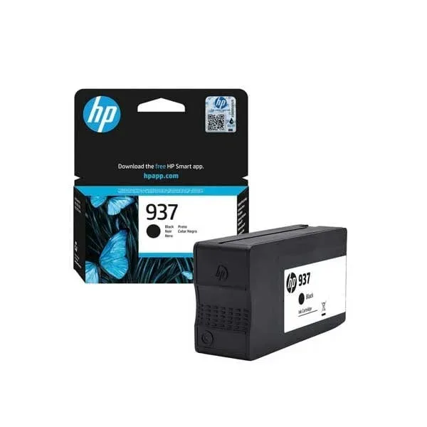 Cartuș HP 4S6W5NE, No937, 1250 pagini/5%, Negru