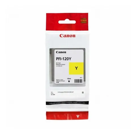 Cartuș Canon PFI-120, 130 ml, Galben
