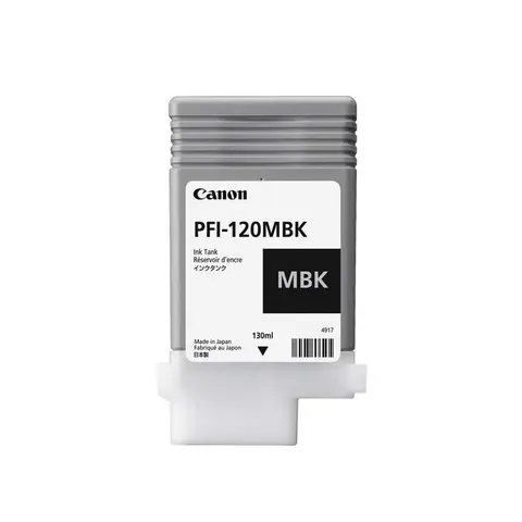Cartuș Canon PFI-120, 130 ml, Negru Mat